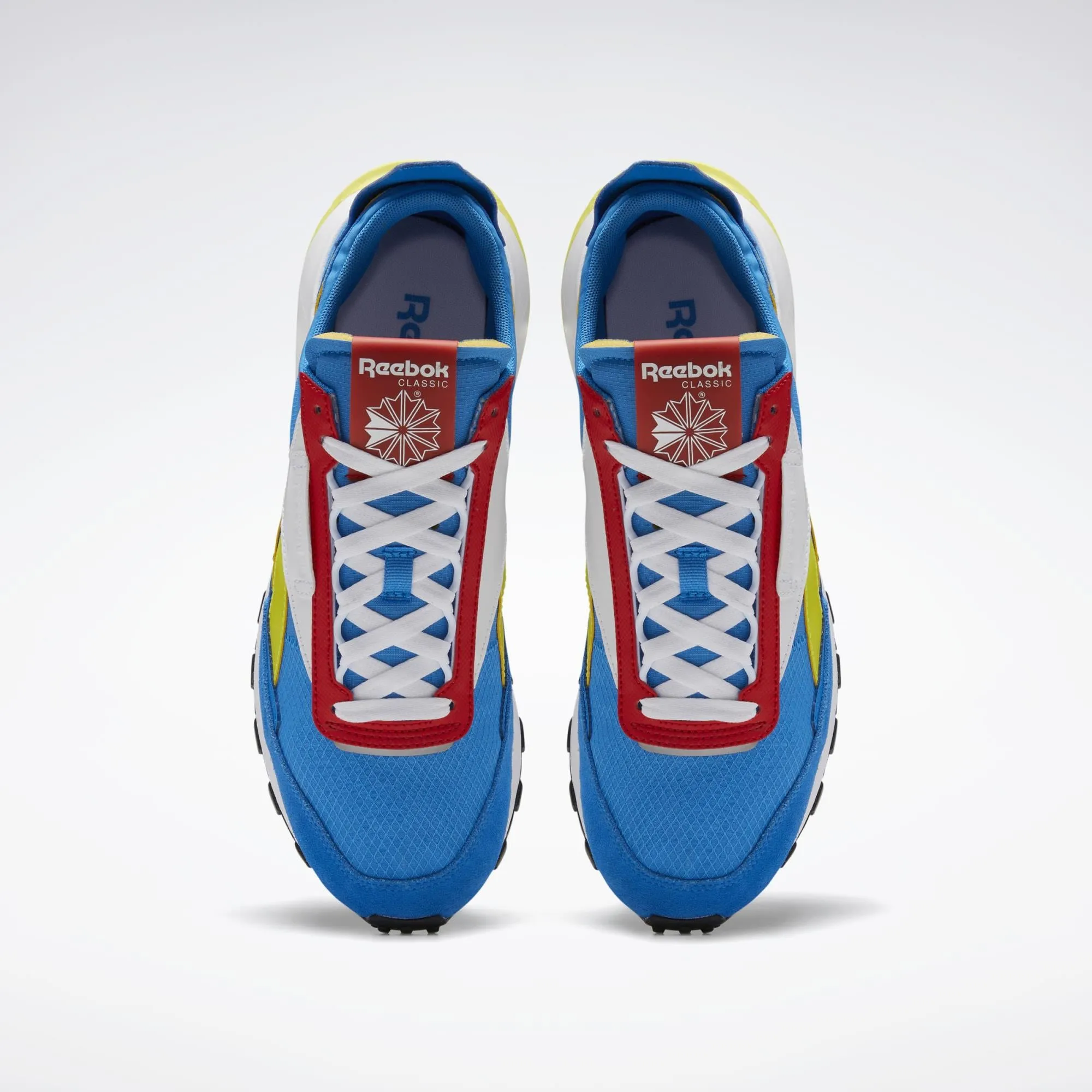 Classic Leather Legacy Shoes (Dynamic Blue   Horizon Blue   Instinct Red)