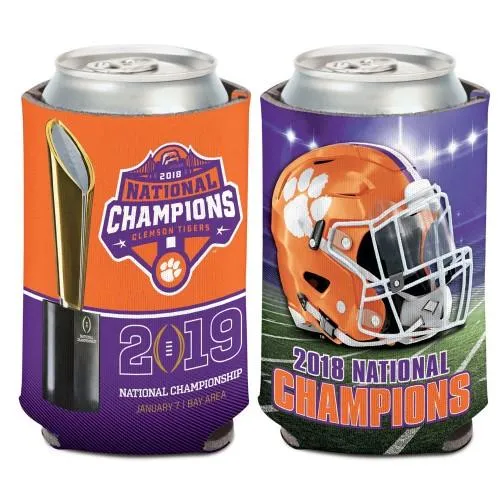 Clemson Tigers 2018-2019 Football National Champions WinCraft Can Cooler