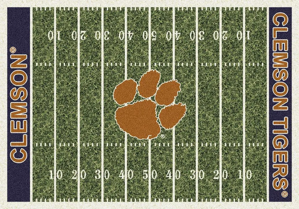 Clemson Tigers Milliken Football Home Field Novelty Area Rug