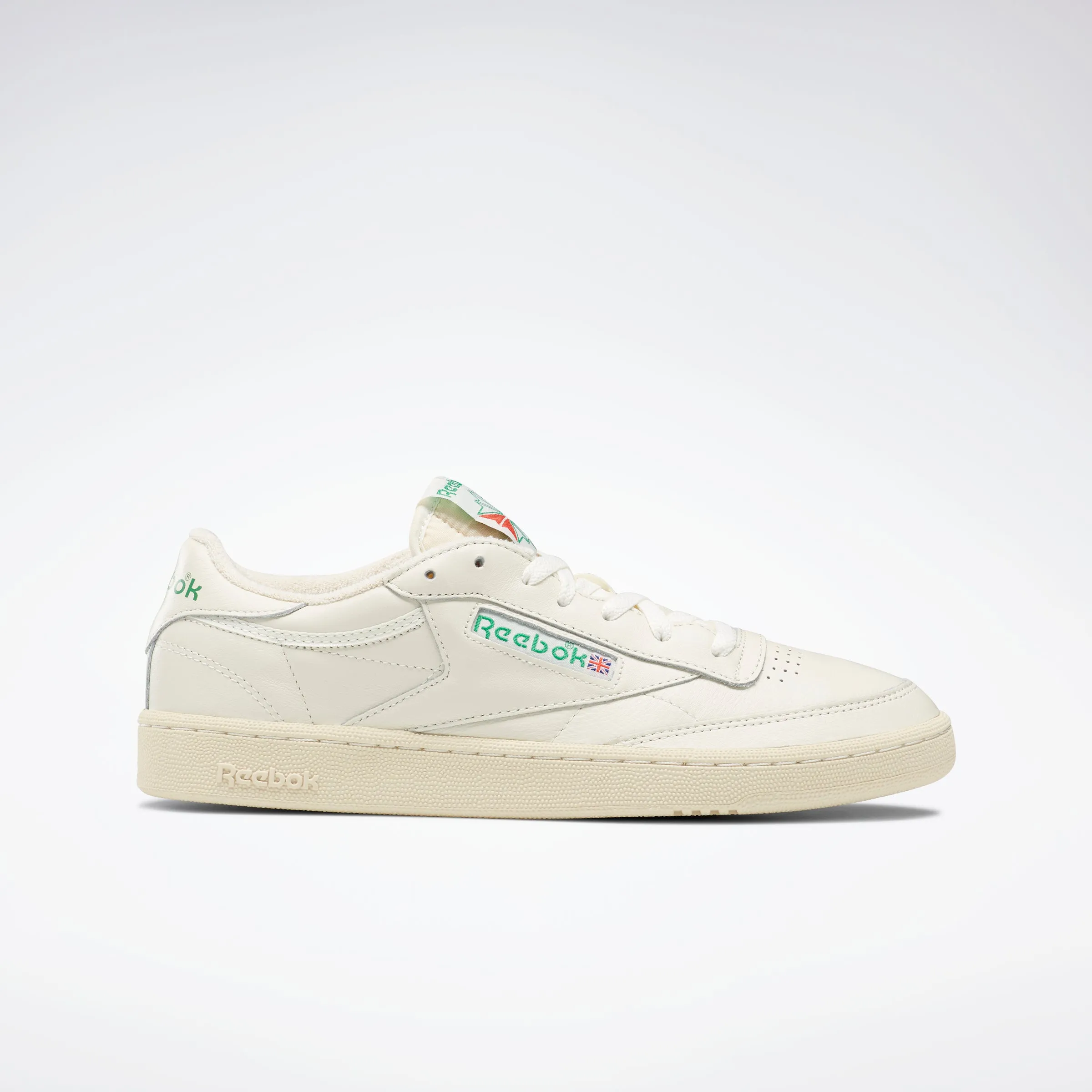 Club C 85 Vintage Shoes Top-Chalk/Paperwht/Glen Green