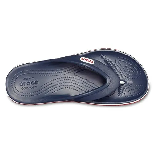 Crocs Unisex Adult Bayaband Navy & Pepper 10 Women 8 Men Us Pair of Shoes