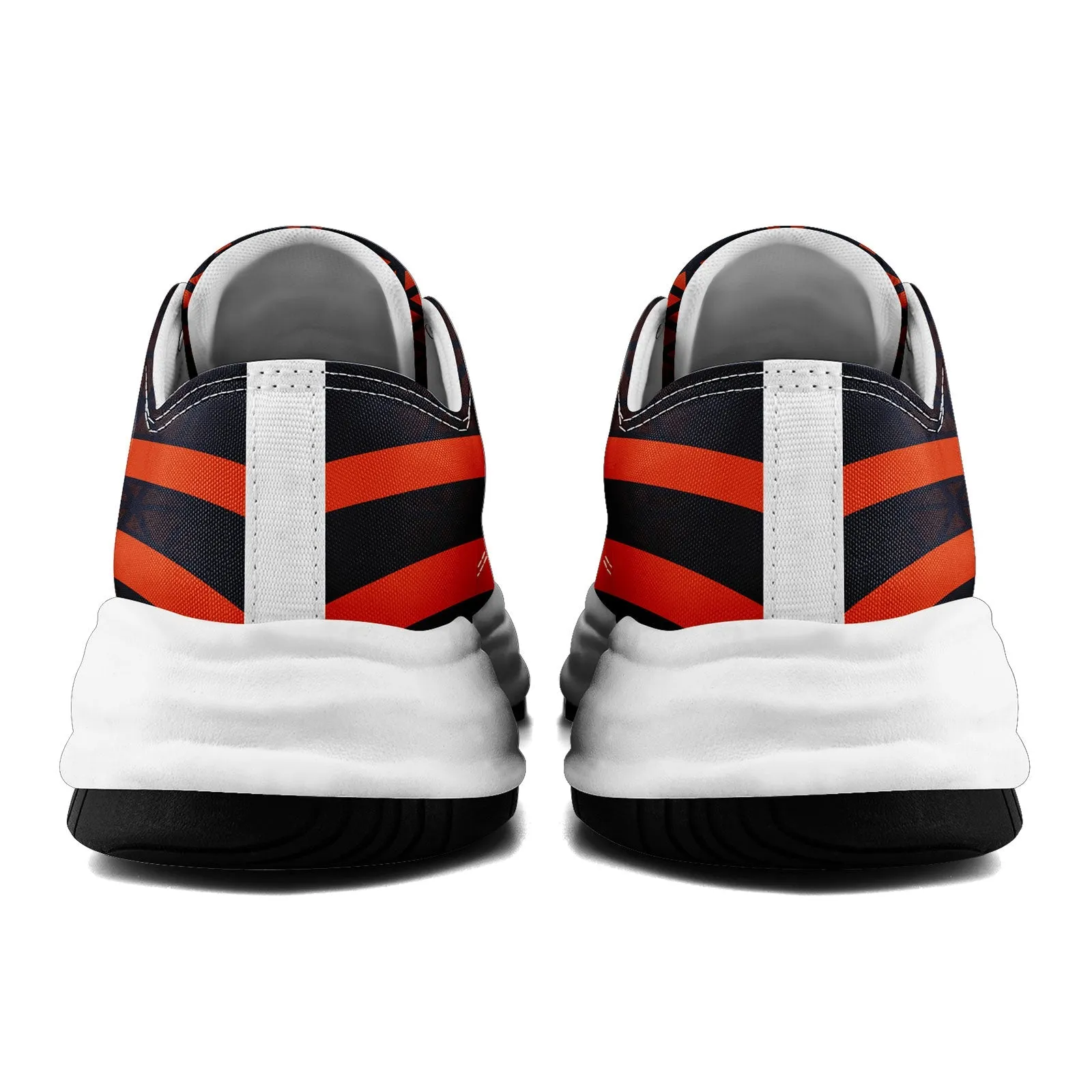 Custom Black Orange Illinois Shoes Personalized Sneaker FN038-D023003-7 Custom Online