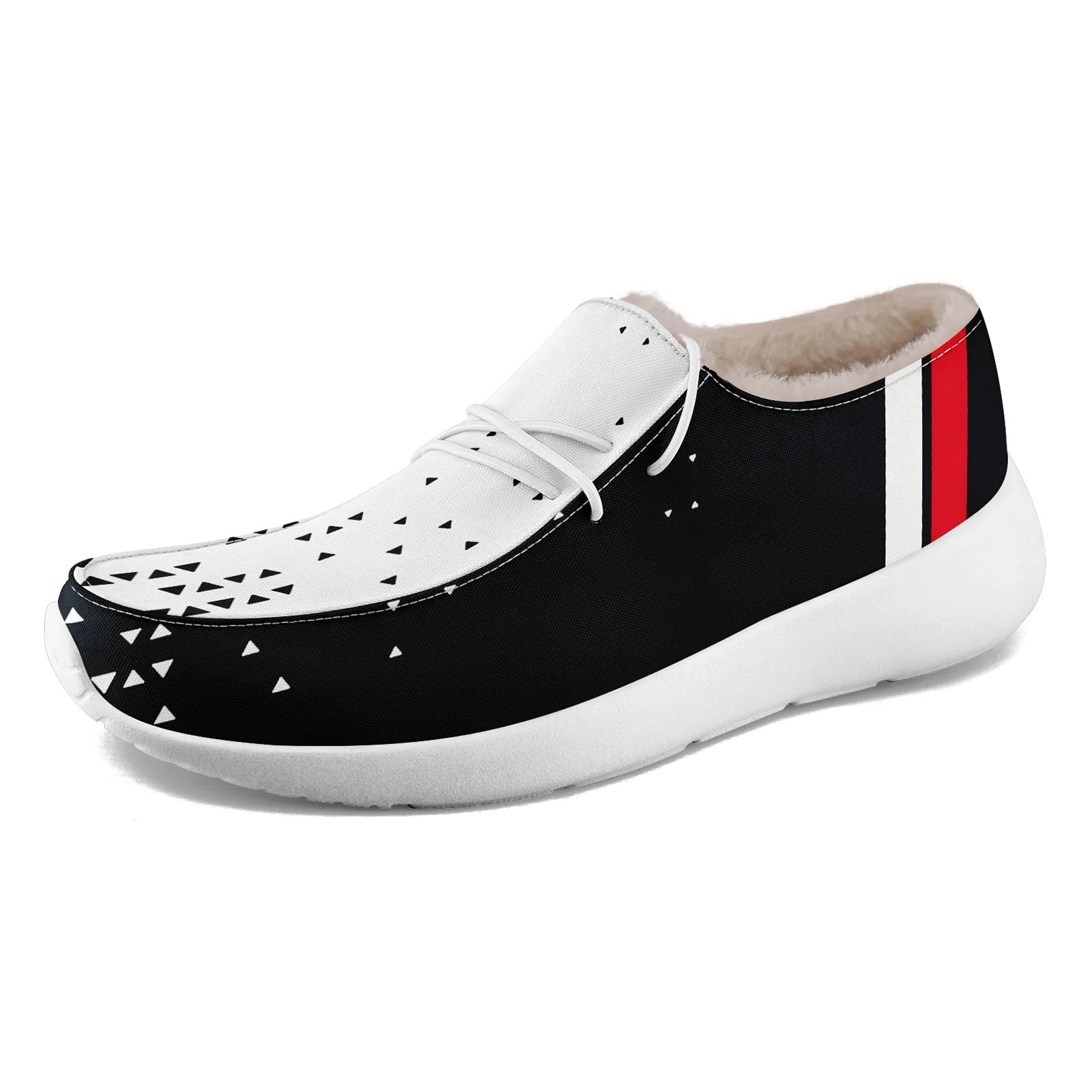 Custom Black White Houston Shoes Personalized Sneaker FN042-D020279-12