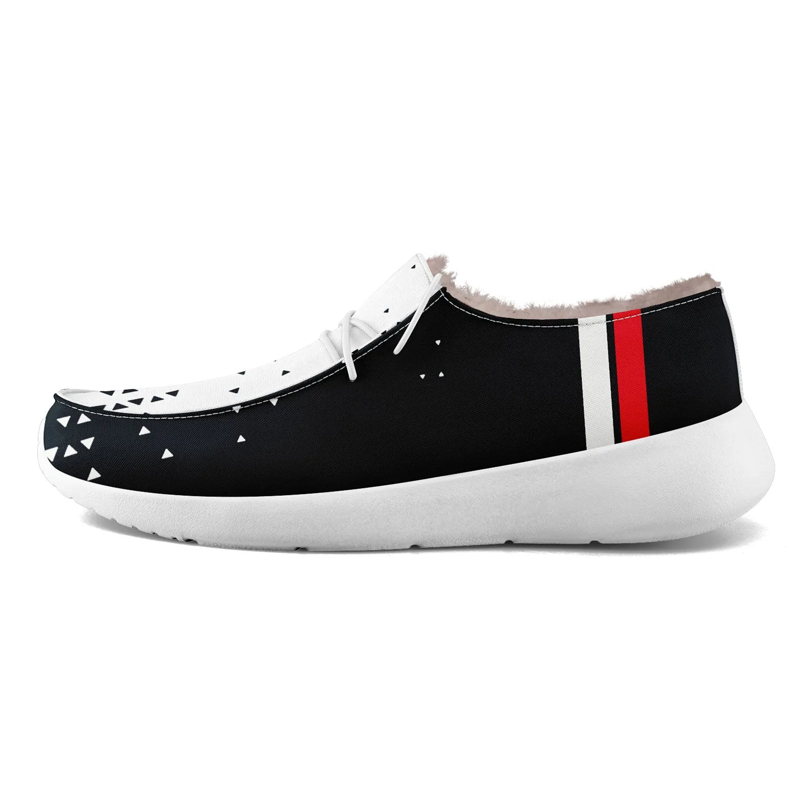 Custom Black White Houston Shoes Personalized Sneaker FN042-D020279-12