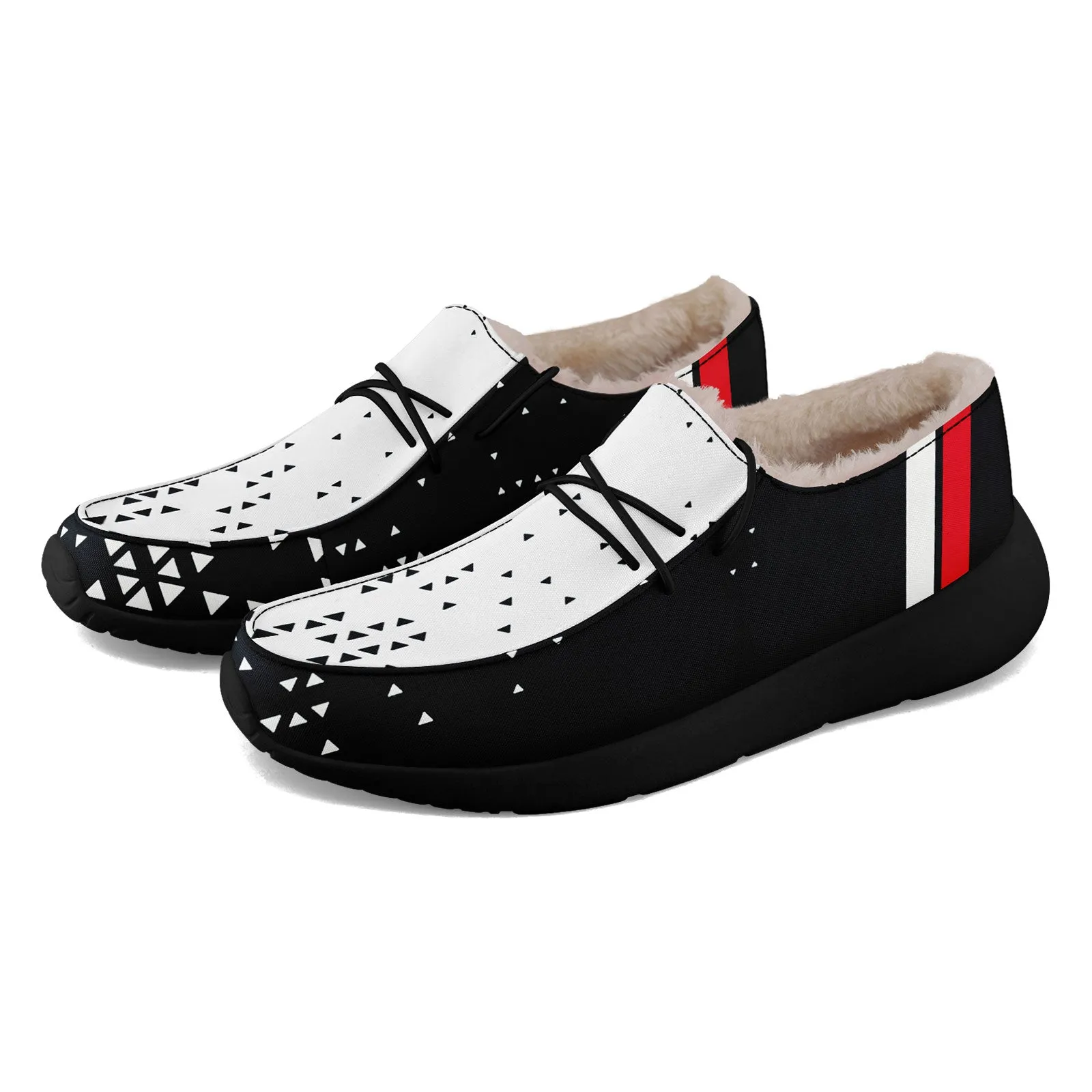 Custom Black White Houston Shoes Personalized Sneaker FN042-D020279-12