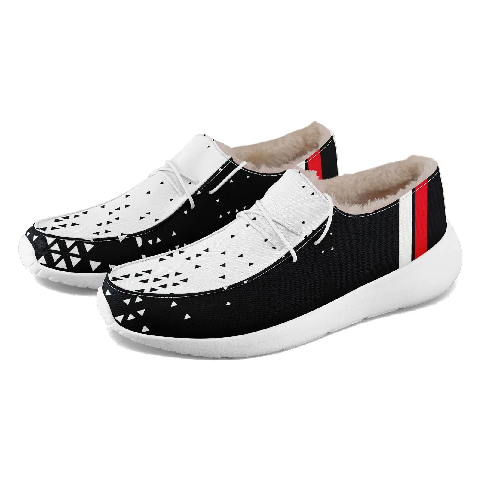 Custom Black White Houston Shoes Personalized Sneaker FN042-D020279-12