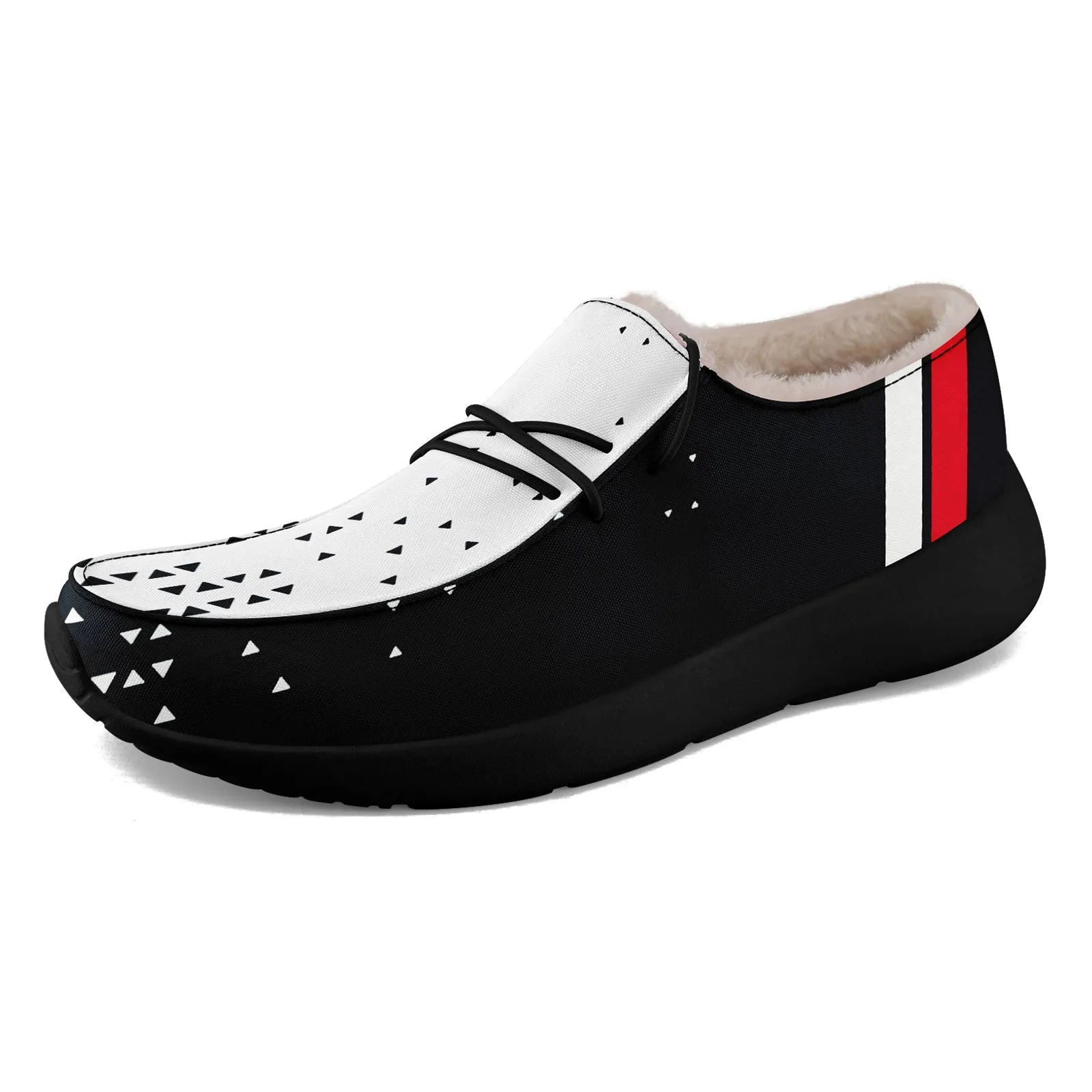 Custom Black White Houston Shoes Personalized Sneaker FN042-D020279-12