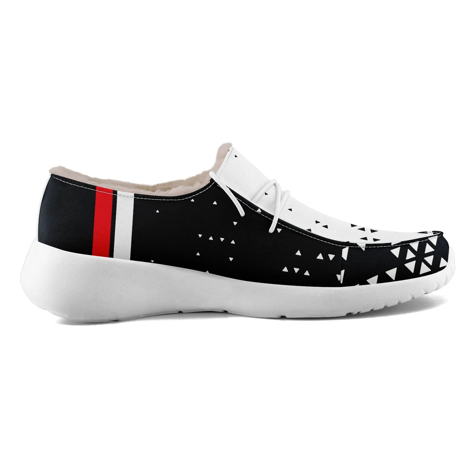 Custom Black White Houston Shoes Personalized Sneaker FN042-D020279-12