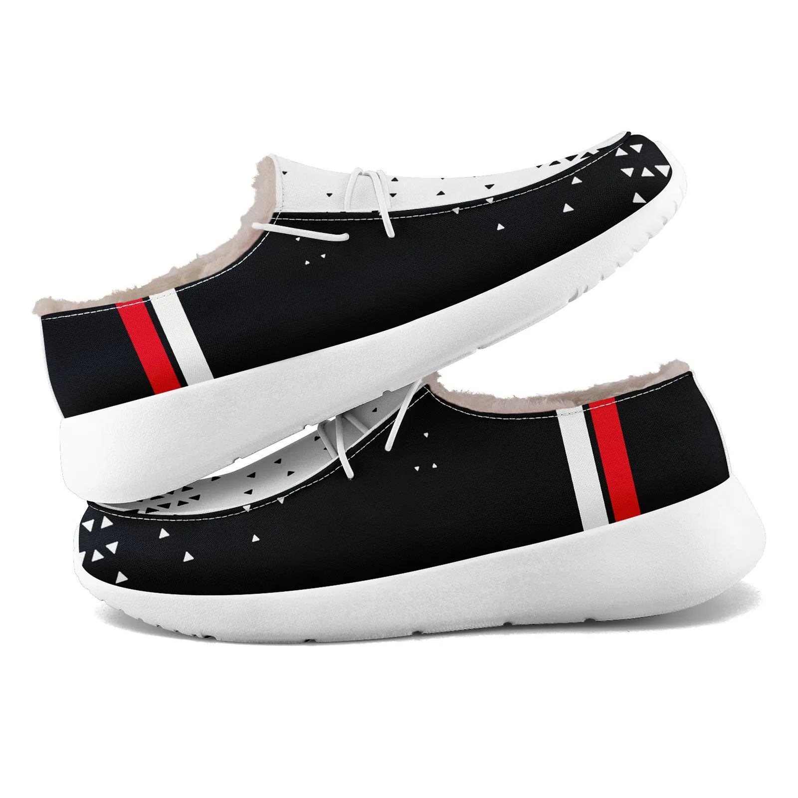 Custom Black White Houston Shoes Personalized Sneaker FN042-D020279-12