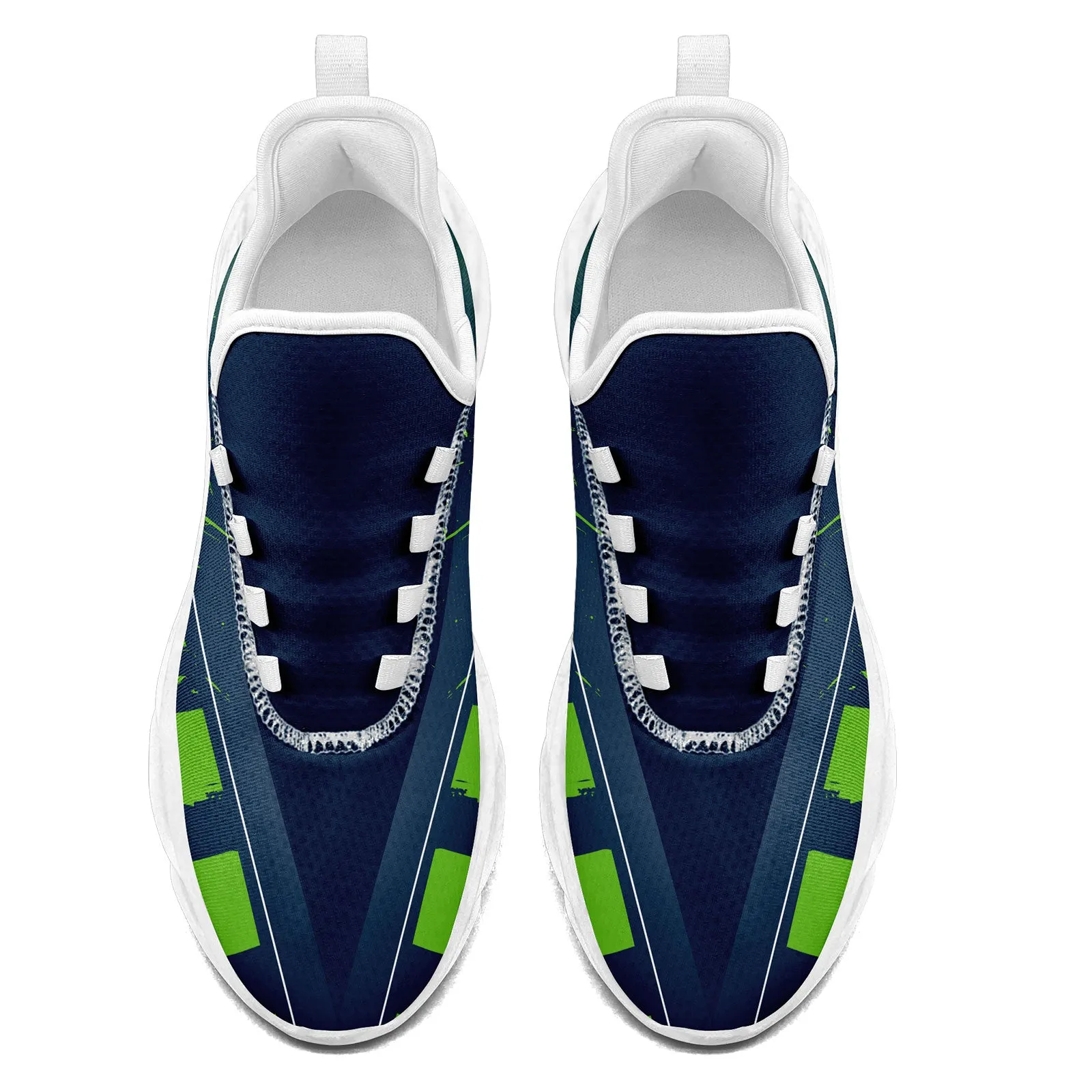 Custom Blue Green Seattle Maxsoul Shoes Personalized Sneaker FN003-D020260-27