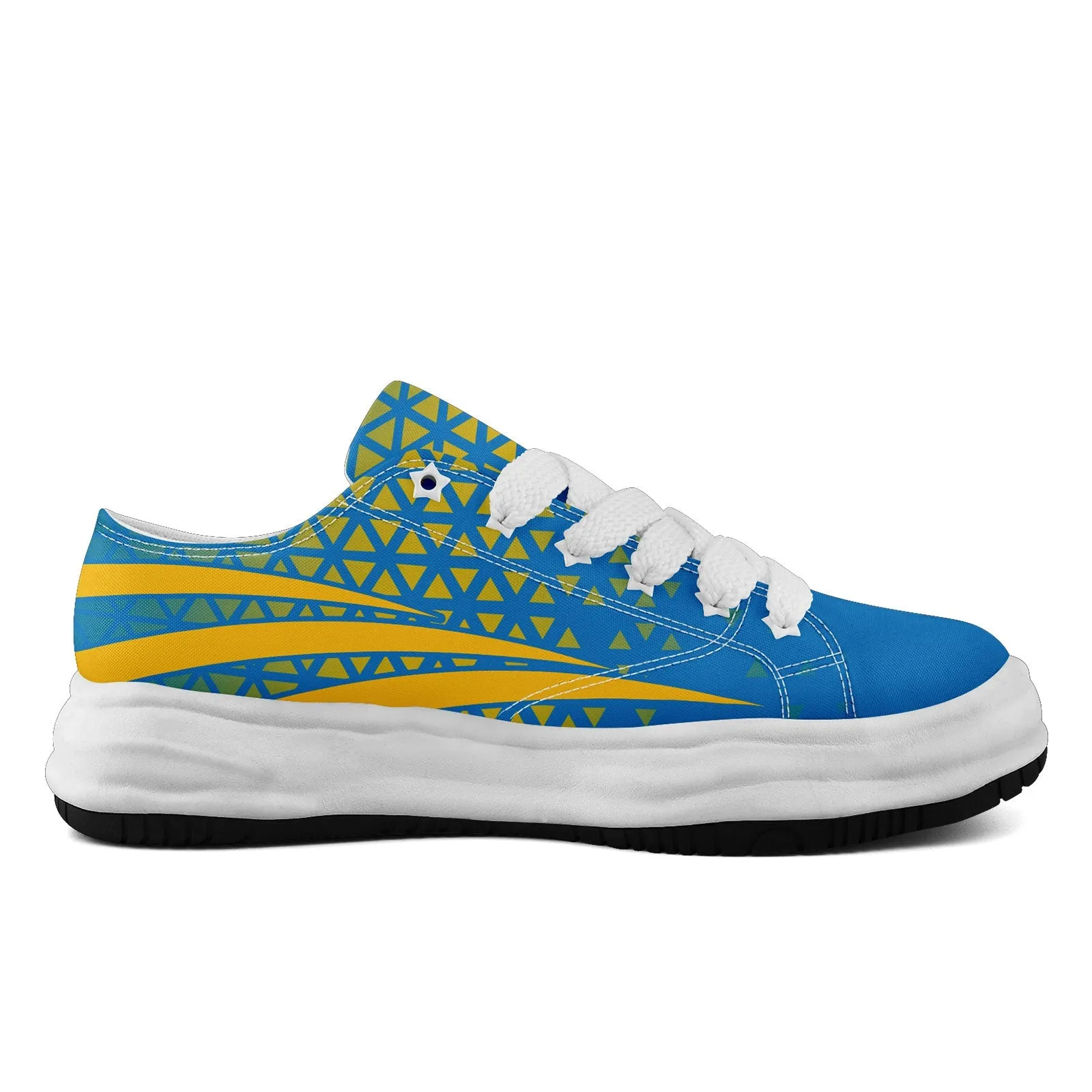 Custom Blue White California Shoes Personalized Sneaker FN038-D023003-22 Custom Online