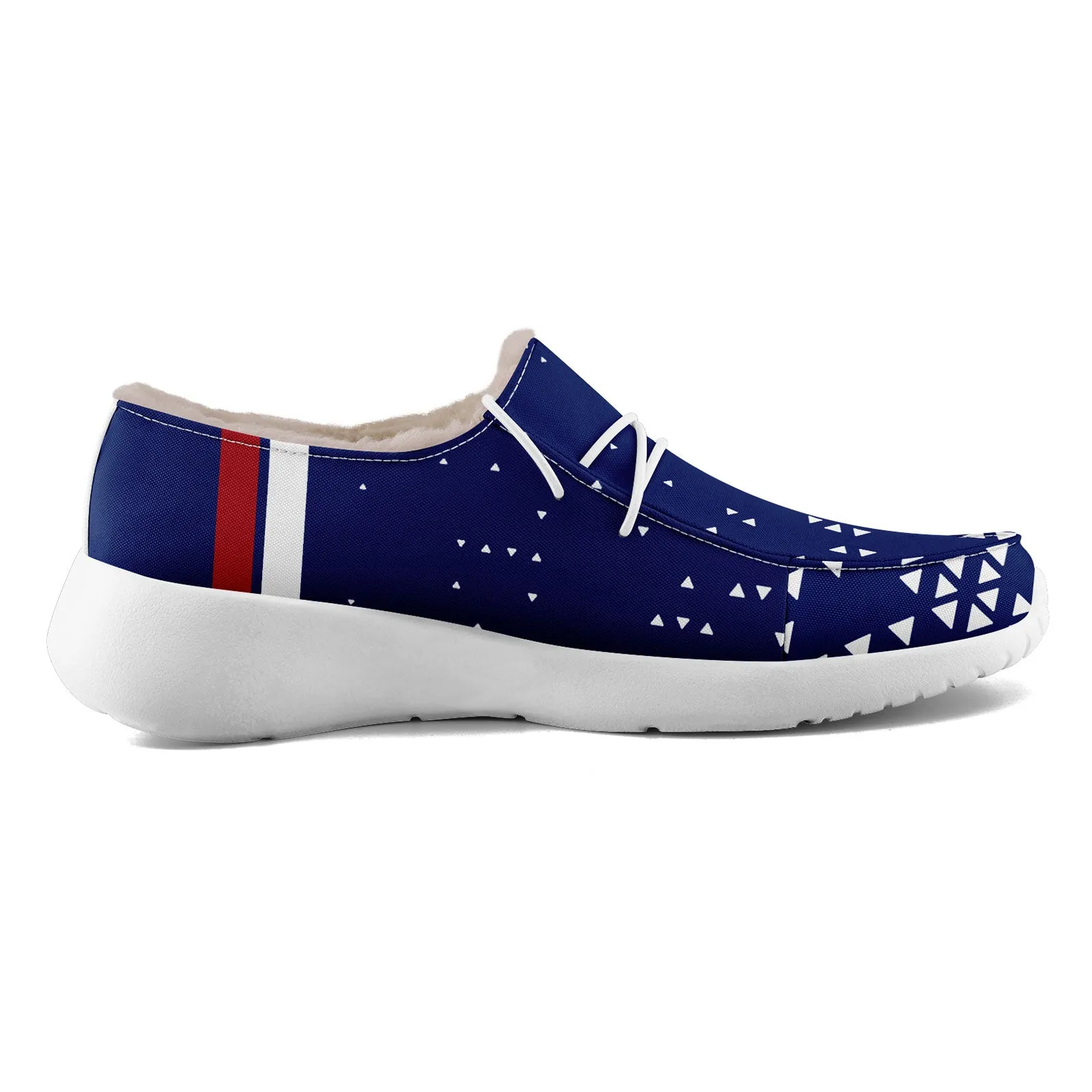 Custom Blue White New York Shoes Personalized Sneaker FN042-D020279-21