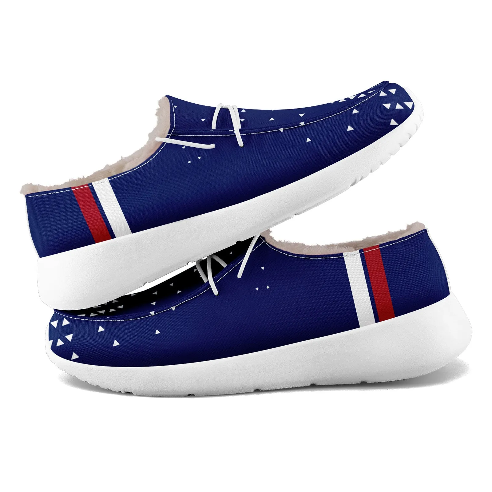 Custom Blue White New York Shoes Personalized Sneaker FN042-D020279-21