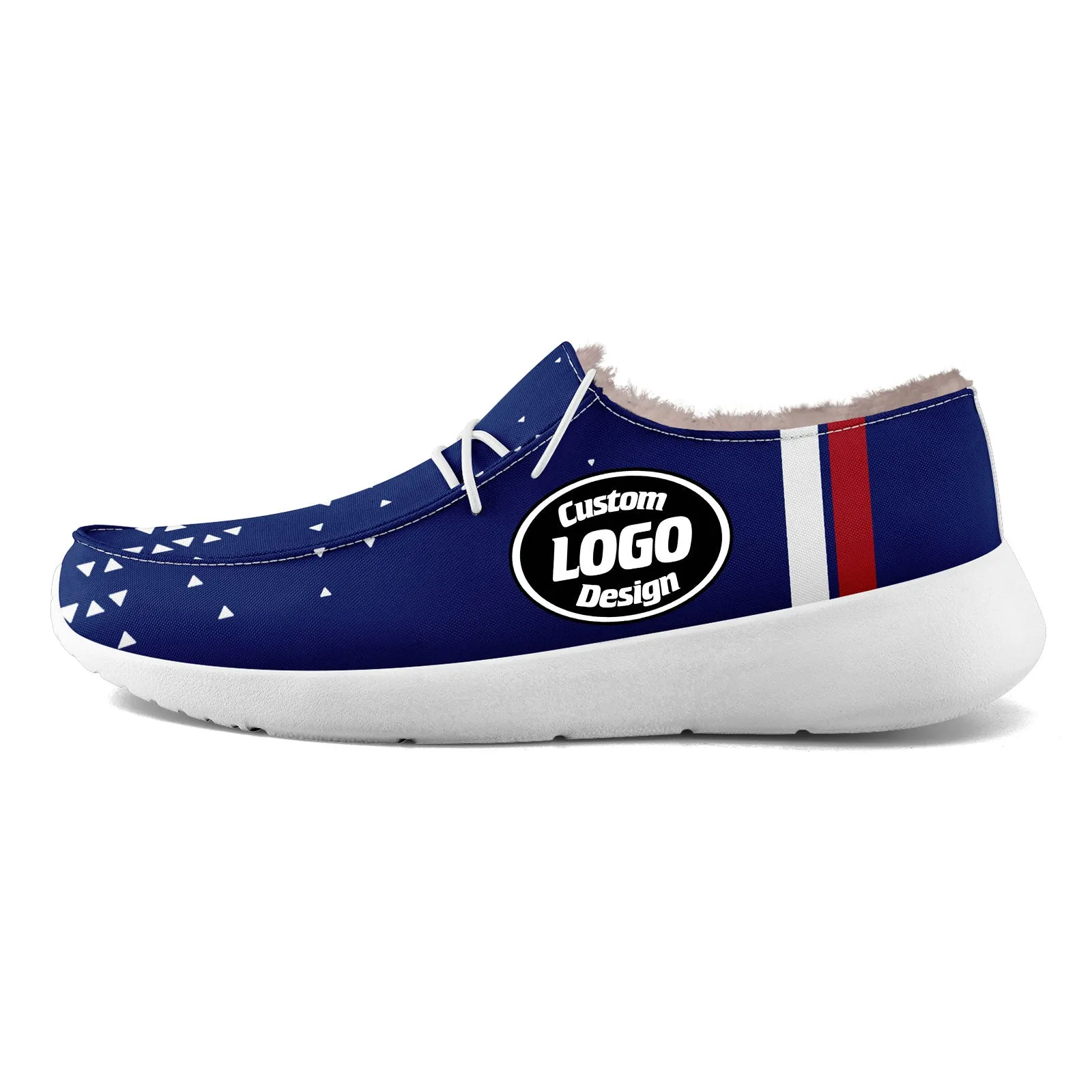 Custom Blue White New York Shoes Personalized Sneaker FN042-D020279-21