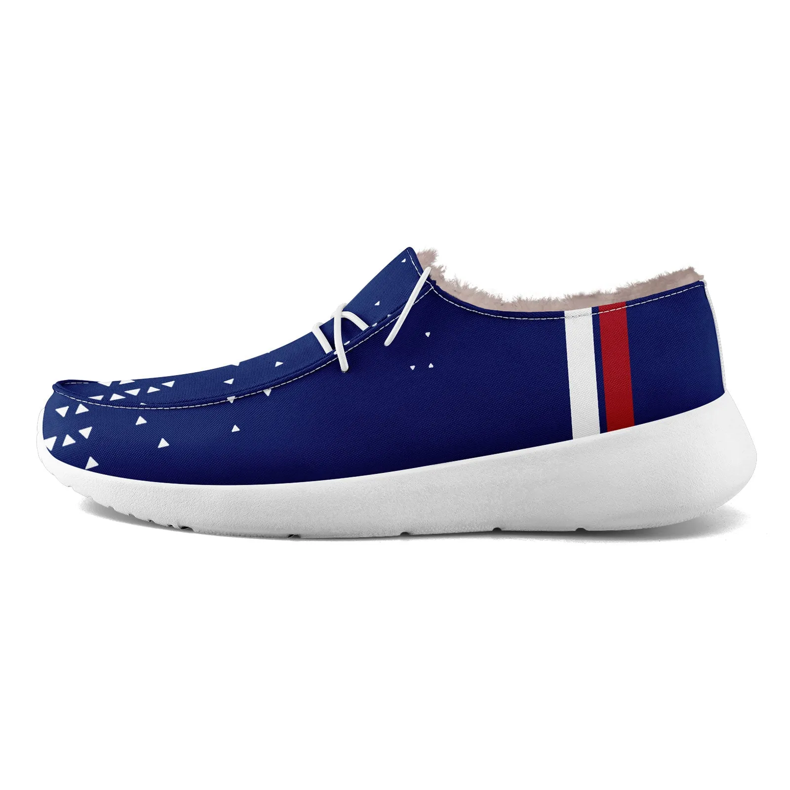 Custom Blue White New York Shoes Personalized Sneaker FN042-D020279-21