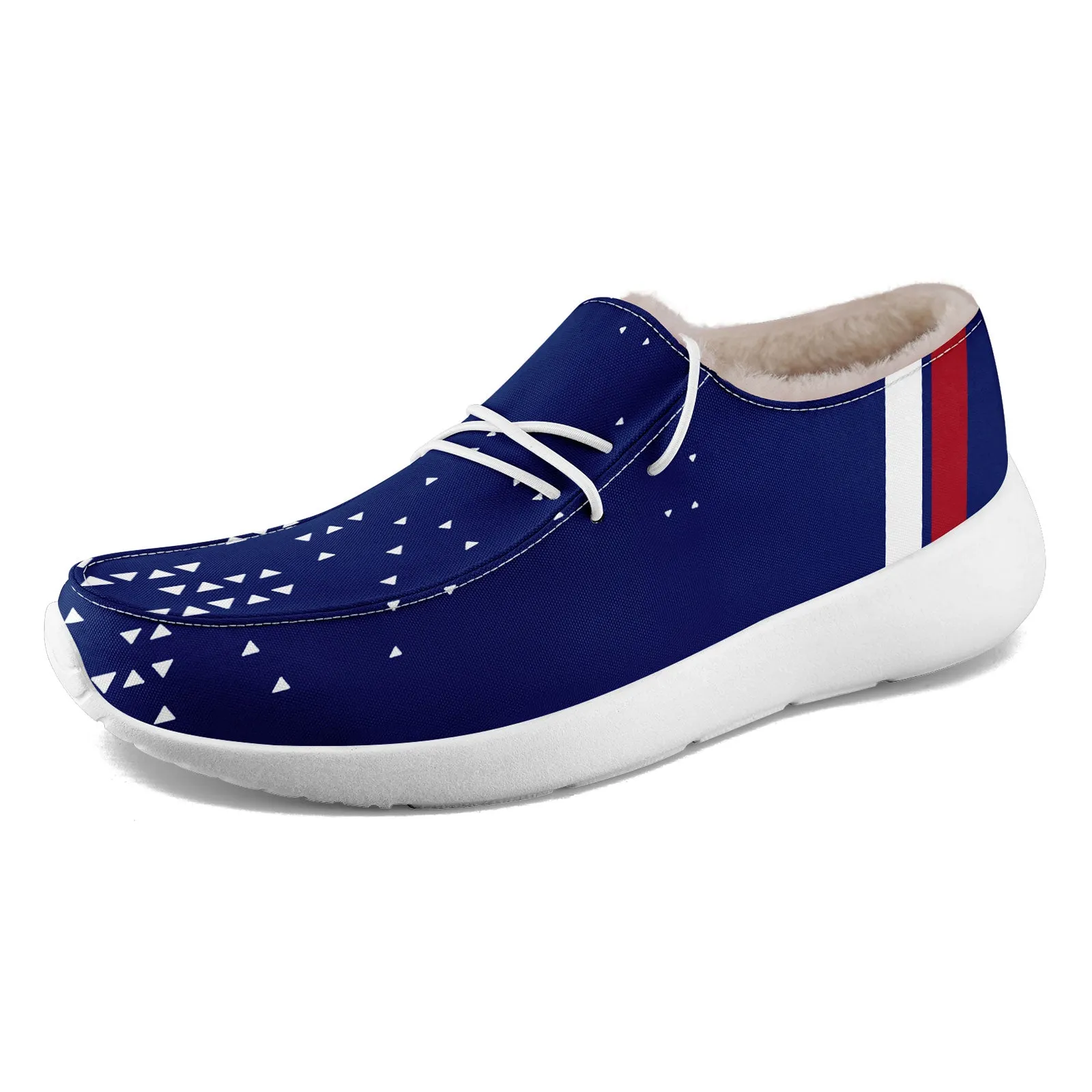 Custom Blue White New York Shoes Personalized Sneaker FN042-D020279-21