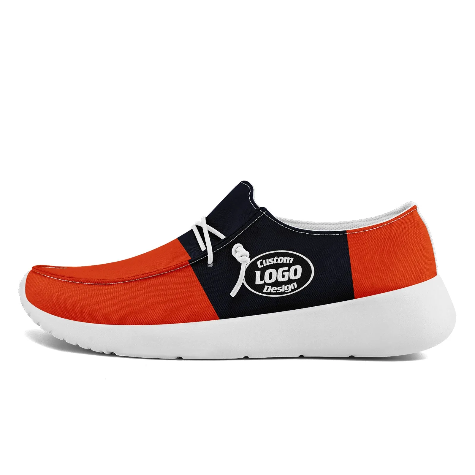 Custom Chicago Orange Blue Shoes Personalized Sneaker FN018-D020278-7