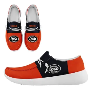 Custom Chicago Orange Blue Shoes Personalized Sneaker FN018-D020278-7