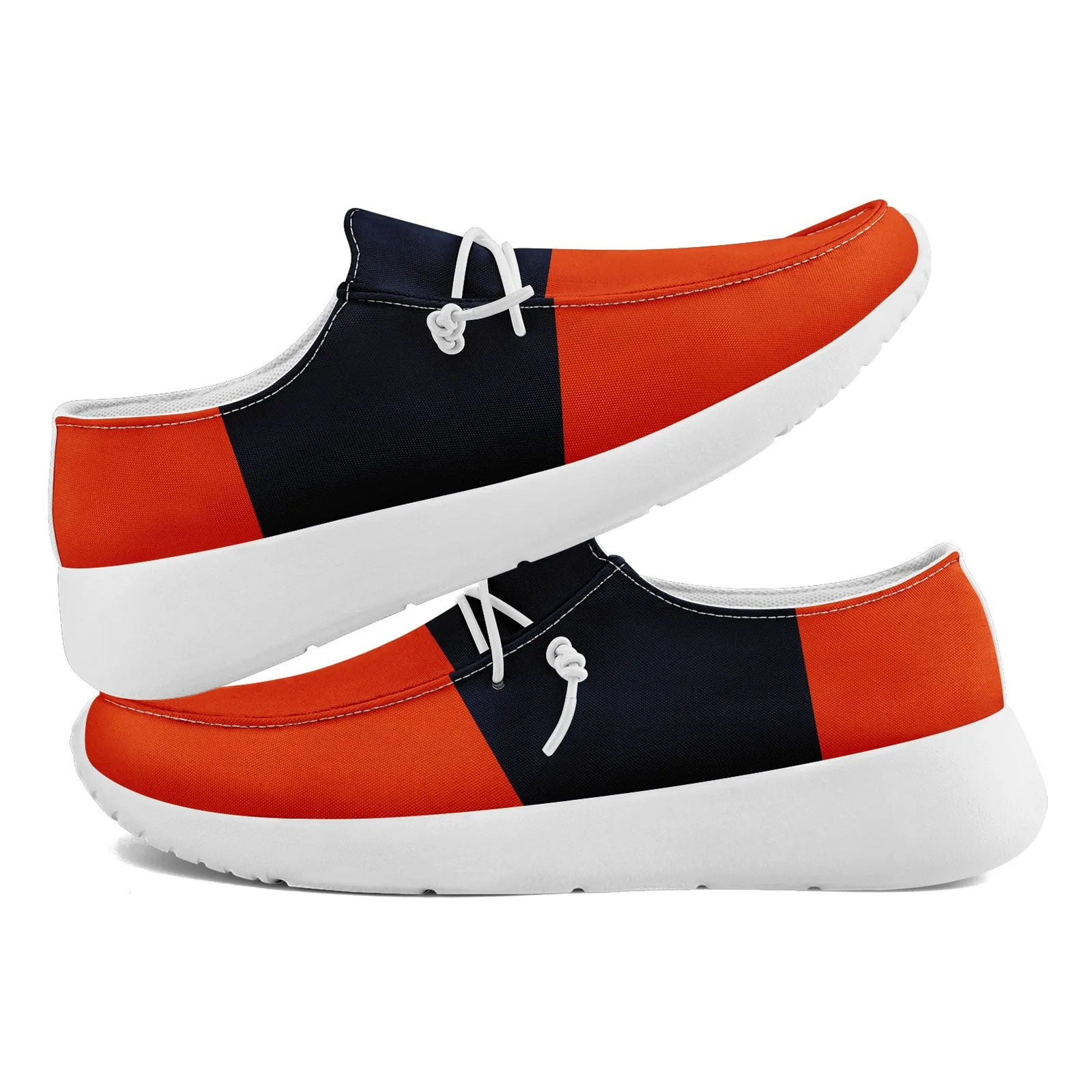 Custom Chicago Orange Blue Shoes Personalized Sneaker FN018-D020278-7