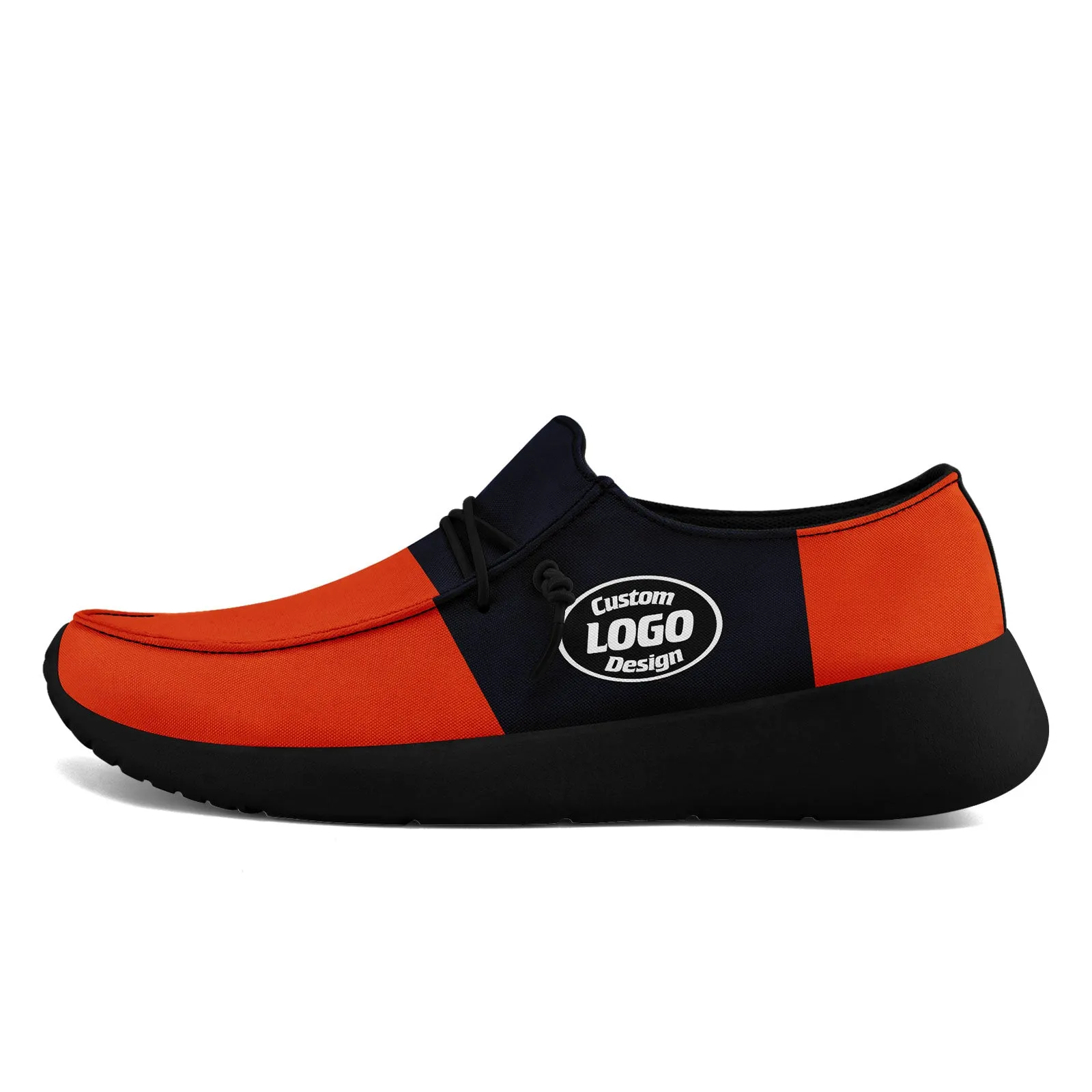 Custom Chicago Orange Blue Shoes Personalized Sneaker FN018-D020278-7