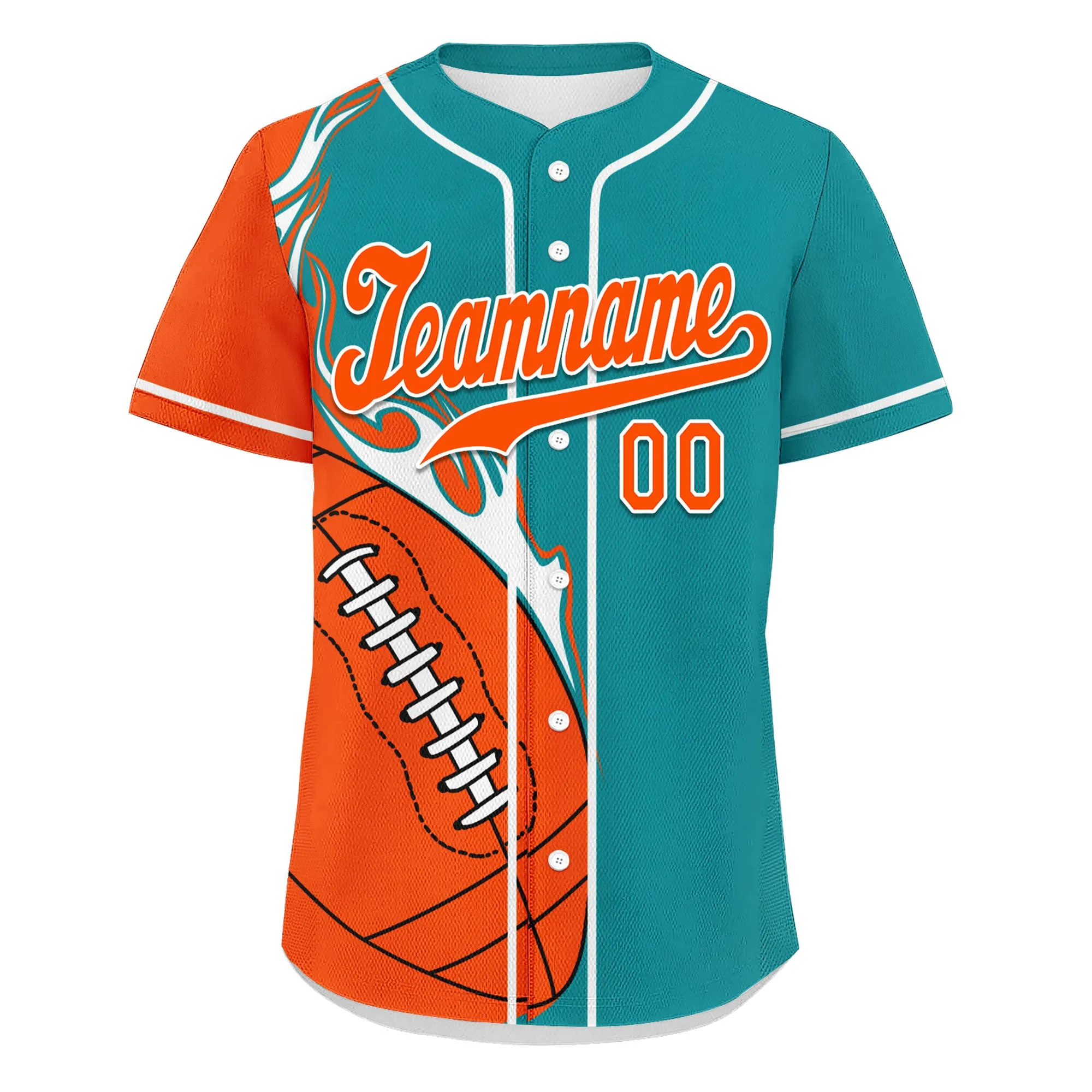 Custom Cyan Orange Jersey and TN Shoes Combo Offer Personalized ZH-D0200101-21