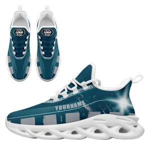 Custom Green Gray Philadelphia Maxsoul Shoes Personalized Sneaker FN003-D020260-23