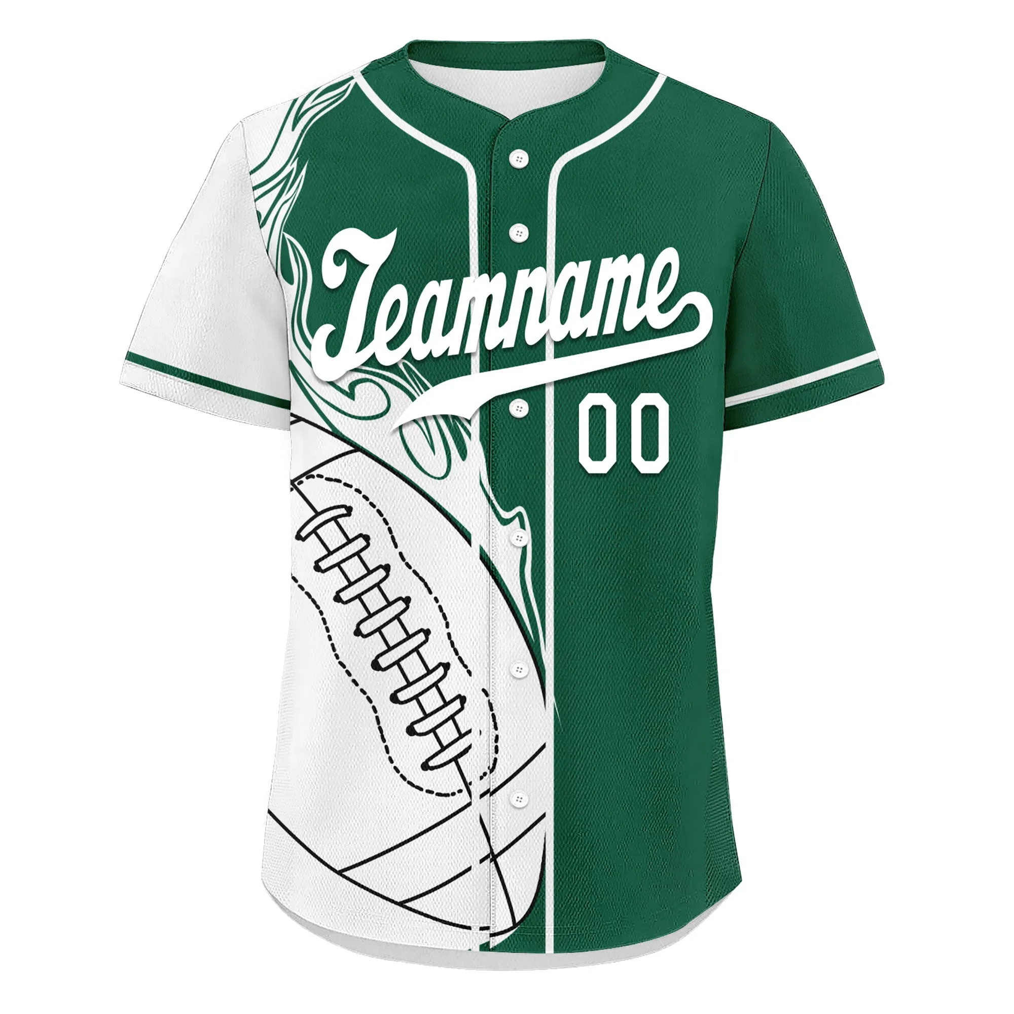 Custom Green White Jersey and TN Shoes Combo Offer Personalized ZH-D0200101-20