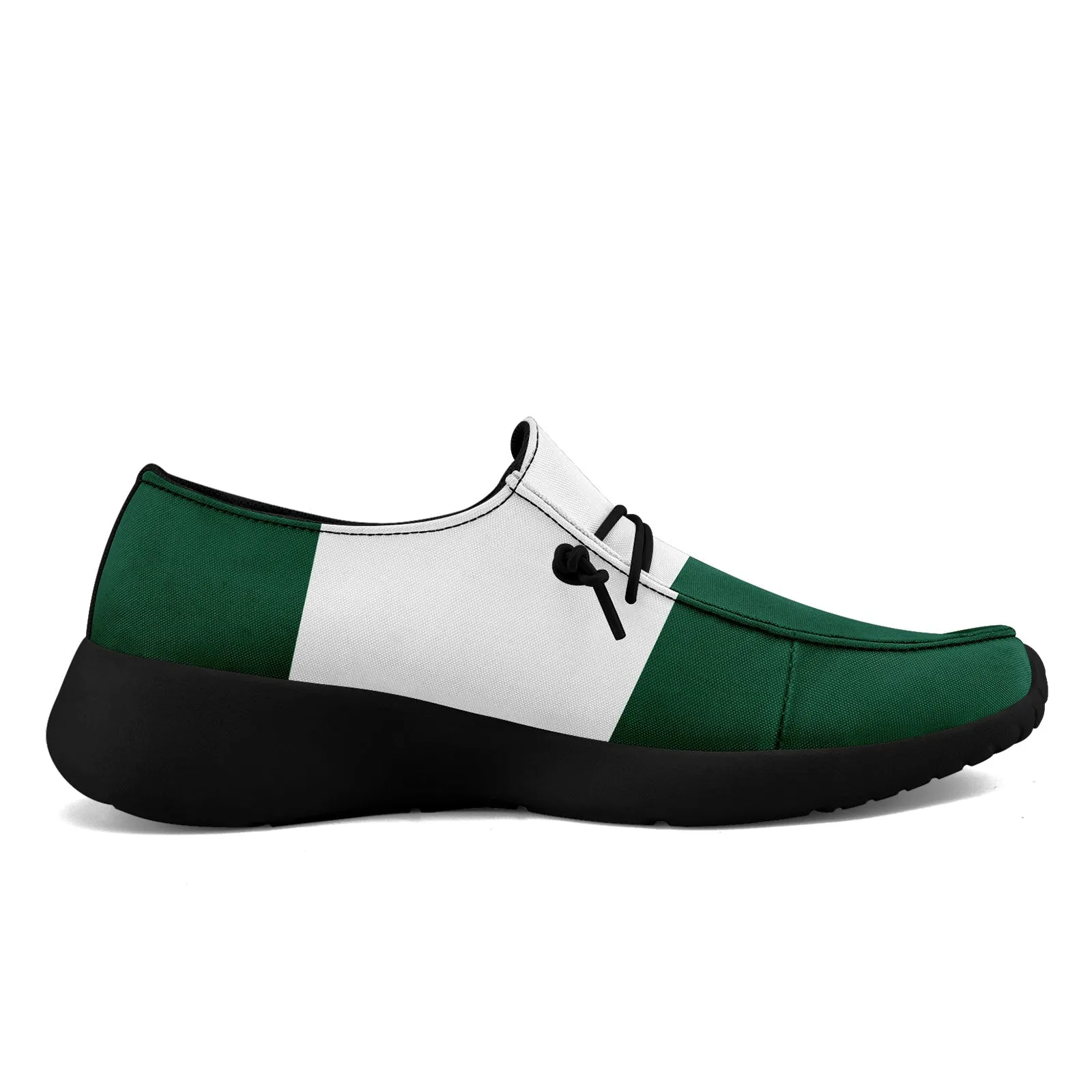 Custom New York Green White Shoes Personalized Sneaker FN018-D020278-28