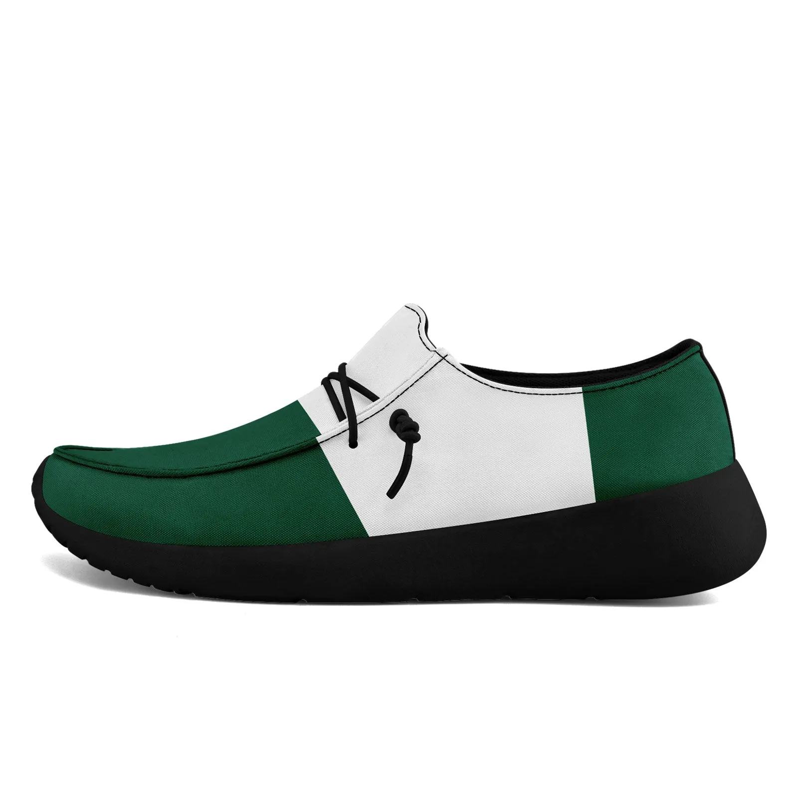 Custom New York Green White Shoes Personalized Sneaker FN018-D020278-28