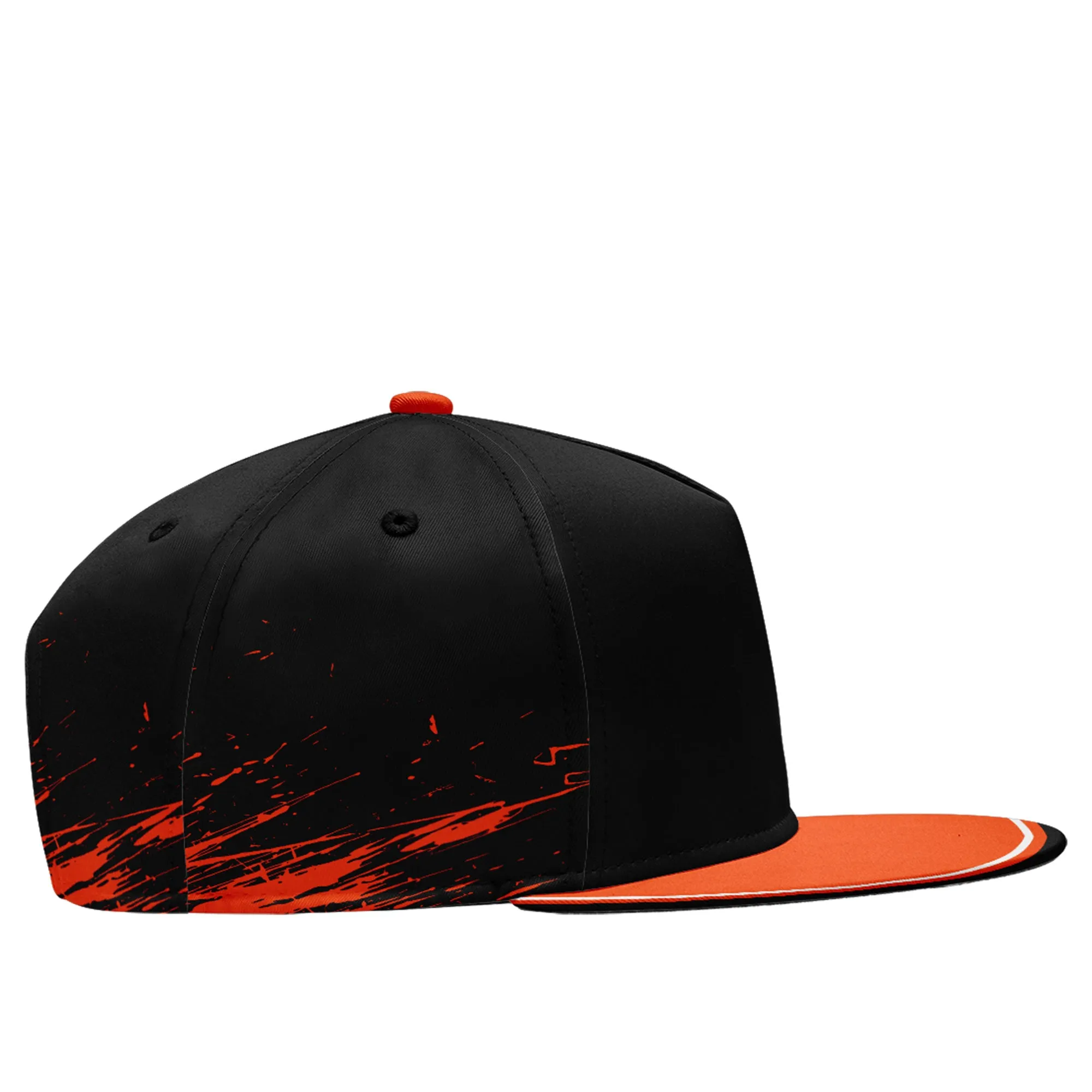 Custom Orange Black Cincinnati MaxSoul Shoes and Hat Combo Offer Personalized Combo ZH-D020264-6