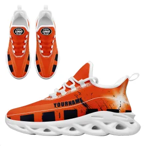 Custom Orange Blue Chicago Maxsoul Shoes Personalized Sneaker FN003-D020260-7