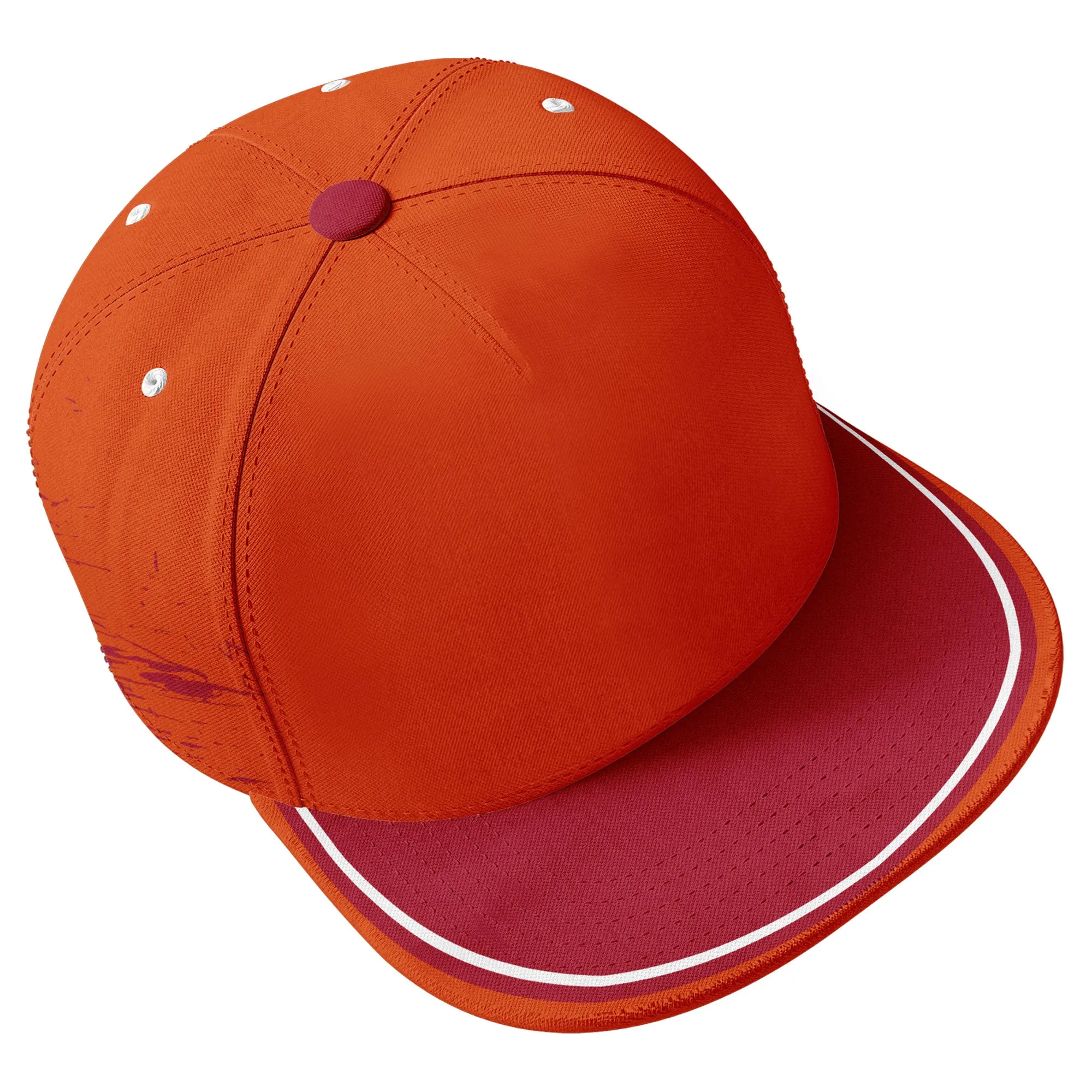 Custom Orange Red Tampa Bay MaxSoul Shoes and Hat Combo Offer Personalized Combo ZH-D020264-29