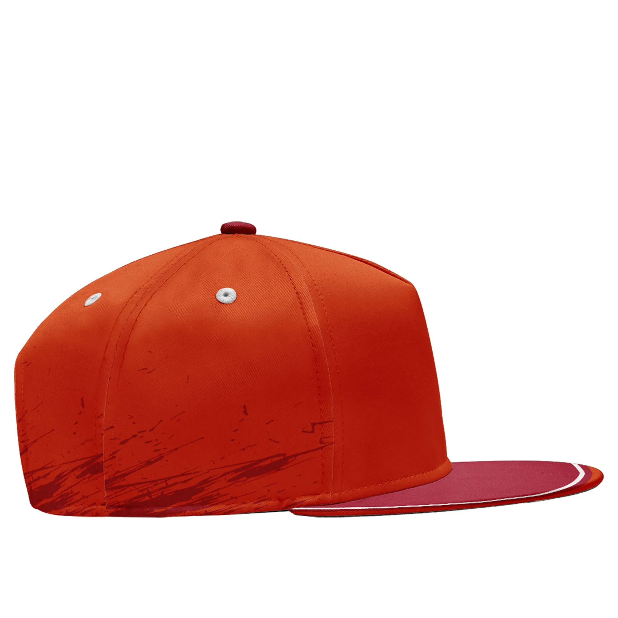 Custom Orange Red Tampa Bay MaxSoul Shoes and Hat Combo Offer Personalized Combo ZH-D020264-29