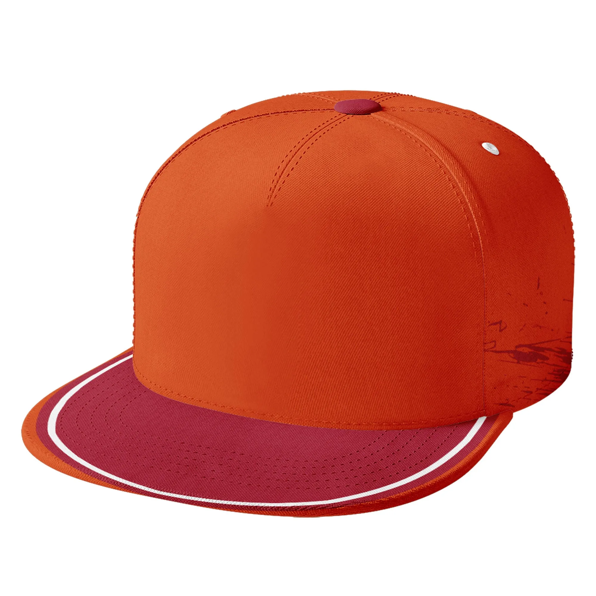 Custom Orange Red Tampa Bay MaxSoul Shoes and Hat Combo Offer Personalized Combo ZH-D020264-29