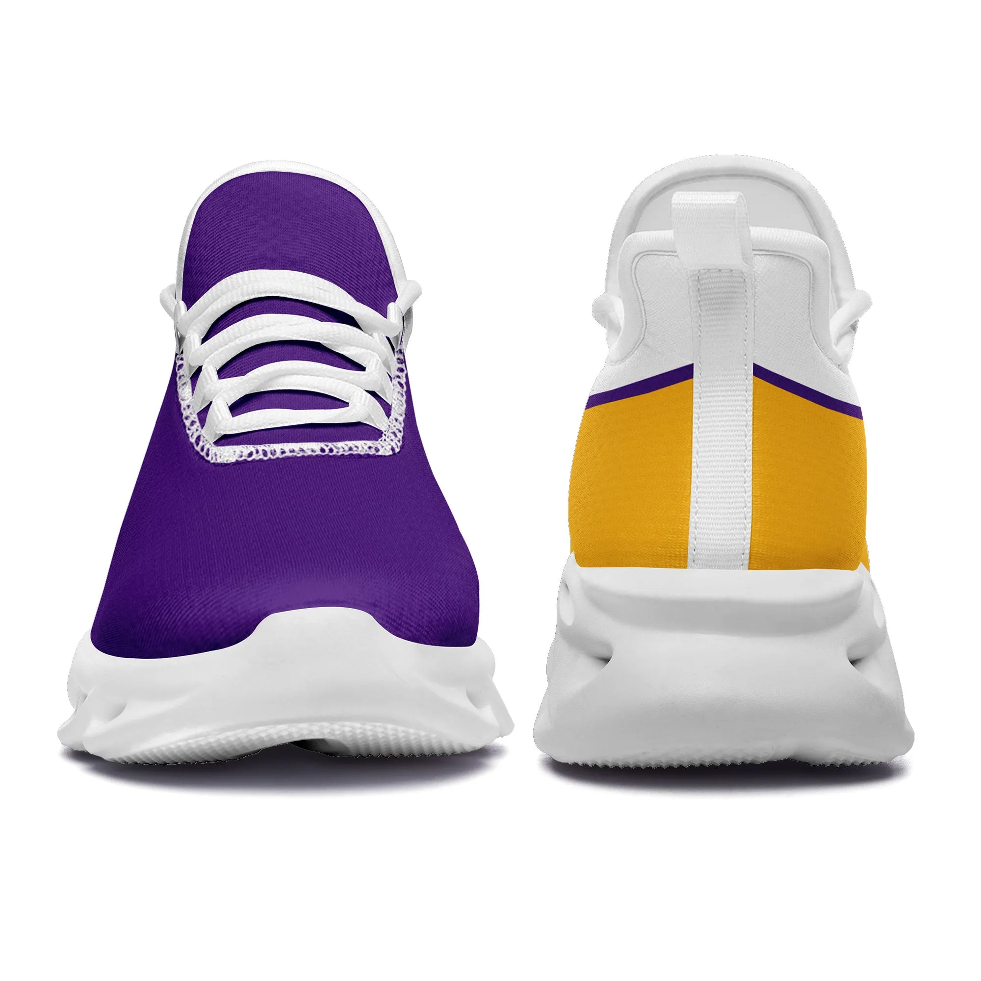 Custom Purple Yellow Jersey MaxSoul Shoes and Hat Combo Offer Personalized ZH-bd0b007e-8