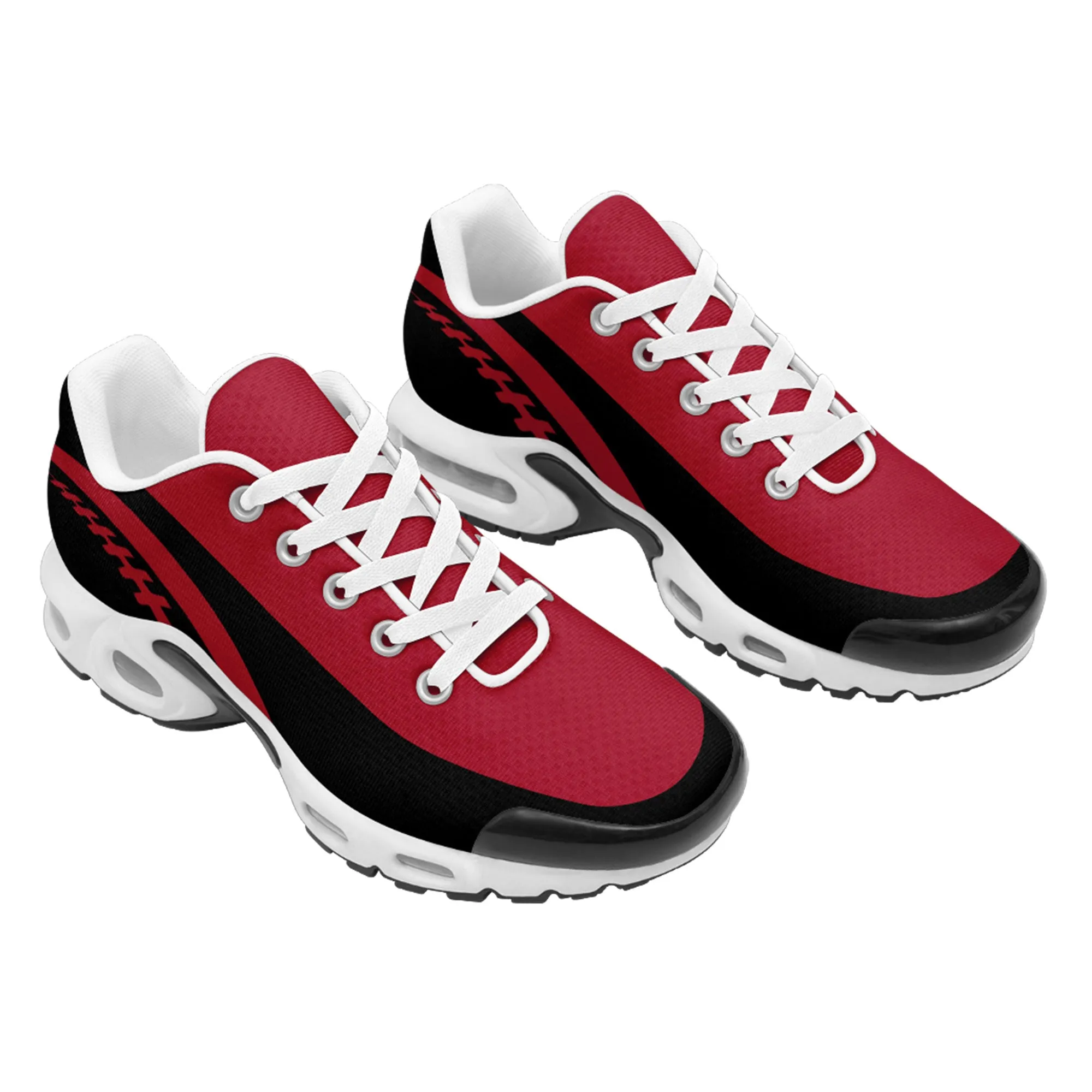 Custom Red Black TN Shoes Personalized Sneakers TN-D020077-4