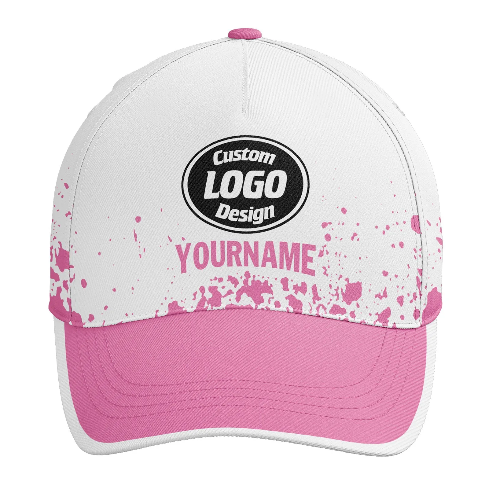 Custom White Pink Jersey MaxSoul Shoes and Hat Combo Offer Personalized Combo ZH-D020234-6