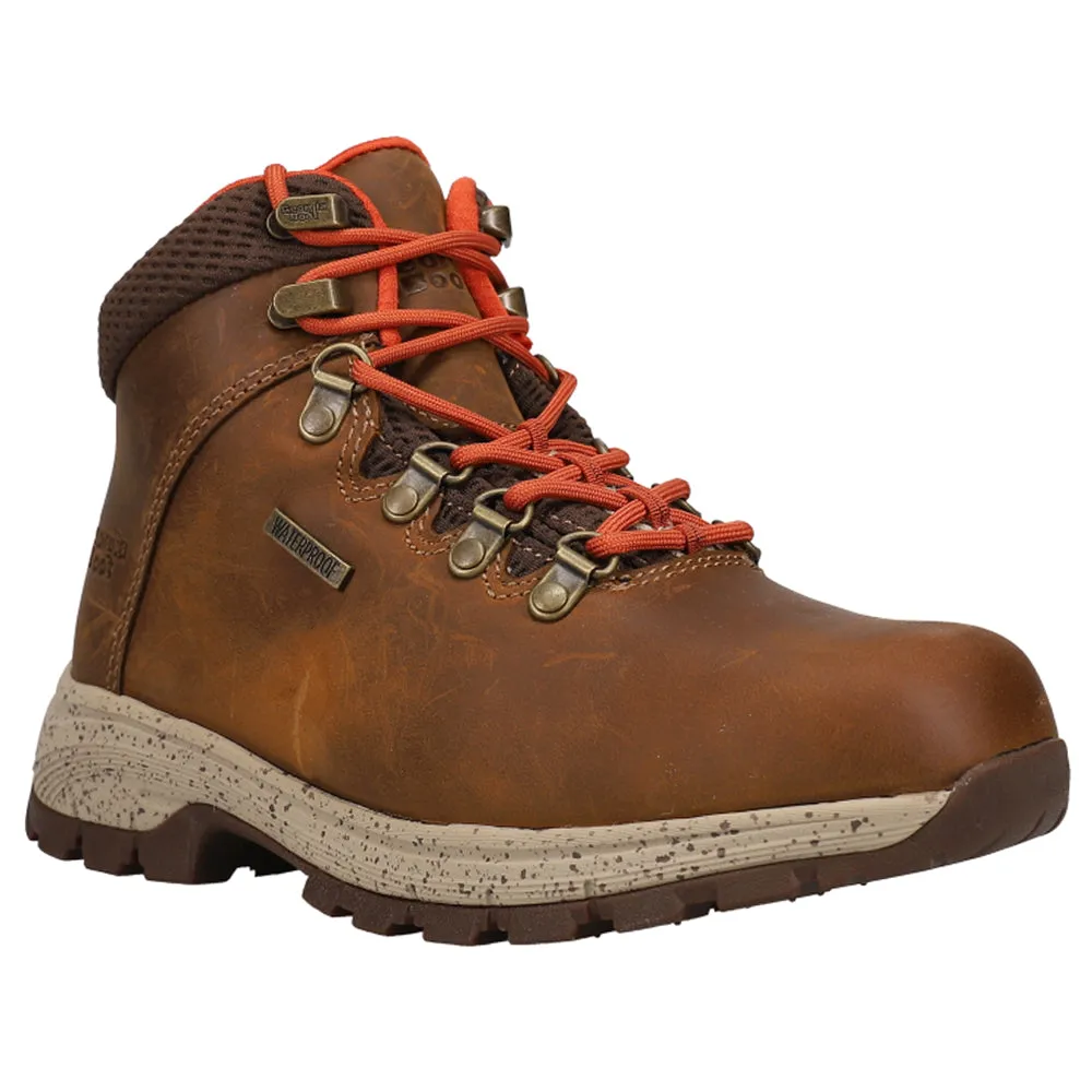 Eagle Lace Up Waterproof Soft Toe Work Boots