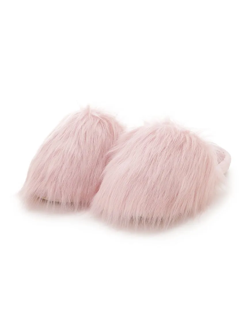 Eco Cozy Faux Fur House Slippers