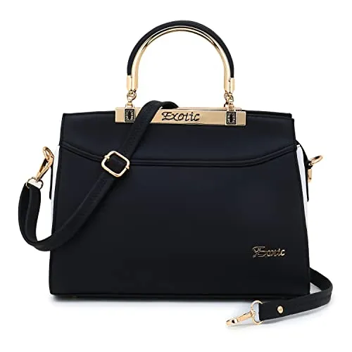 EXOTIC Women Handbag Black