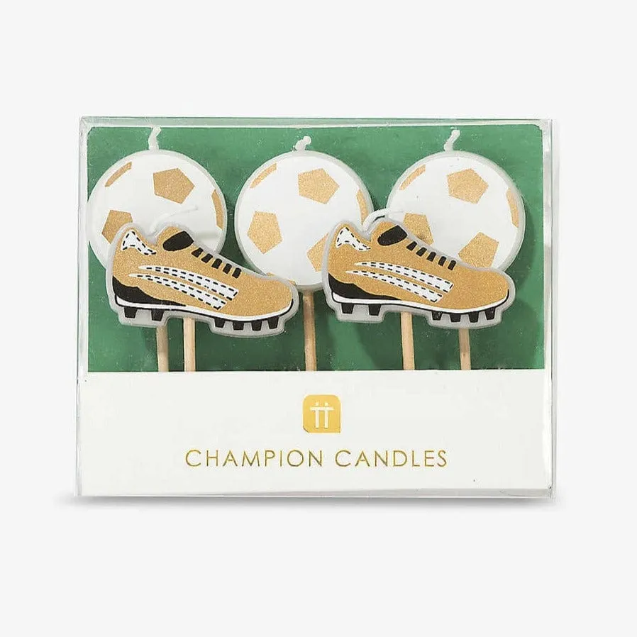 Football Champion Candles