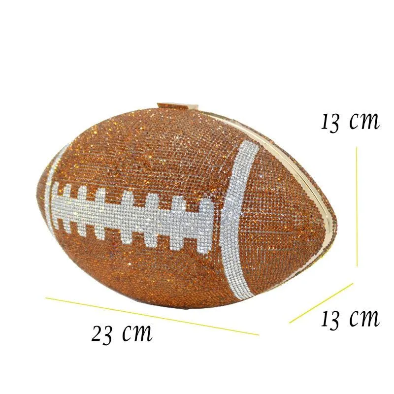 Football Drama Bling Lux Bag