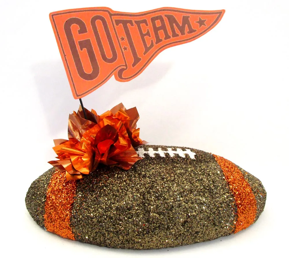 Football Go Team Centerpiece