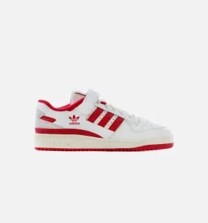 Forum 84 Low Mens Lifestyle Shoe - White/Red