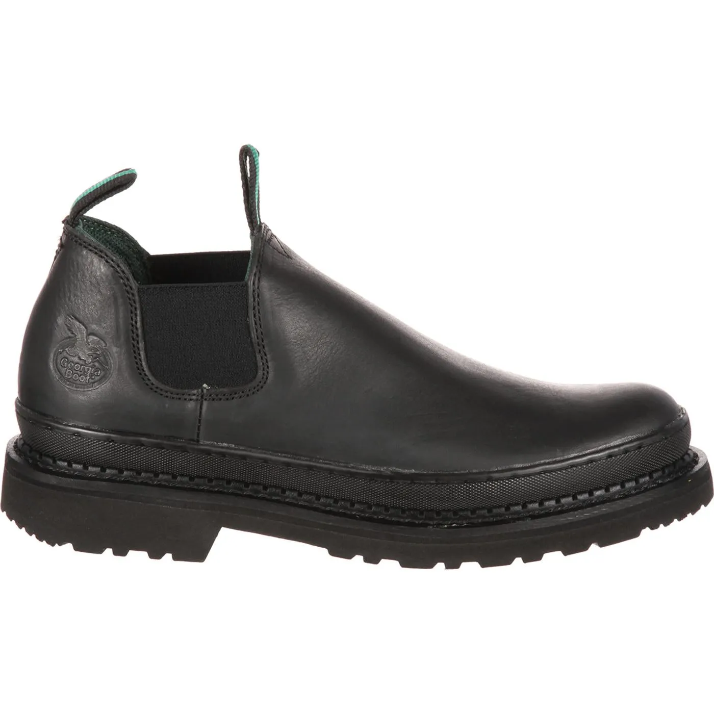 Georgia | Men's Giant Romeo Work Shoe | Black