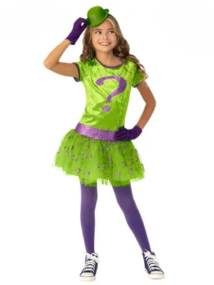 Girls Costume - The Riddler Deluxe Tutu Costume