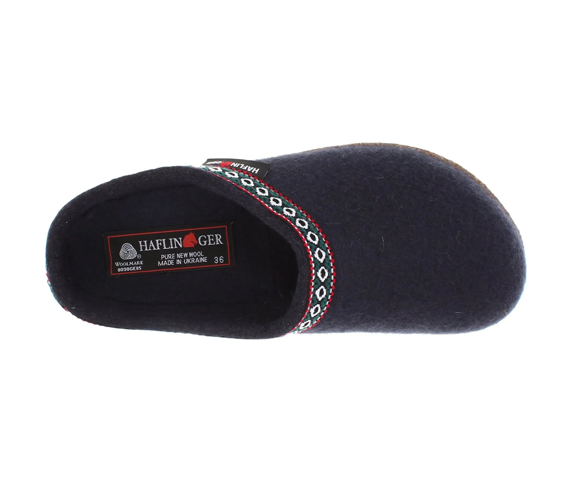 HAFLINGER GRIZZLY WITH EMBROIDERY NAVY