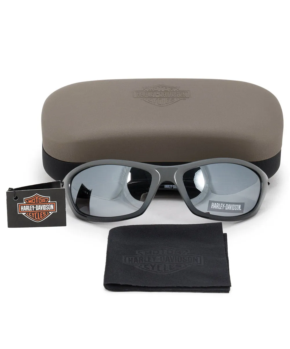 Harley Davidson Rectangle Sunglasses HDS0616 GRY 3F 62