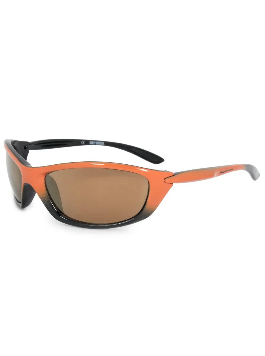 Harley Davidson Rectangle Sunglasses HDS0616 OR 1F 62