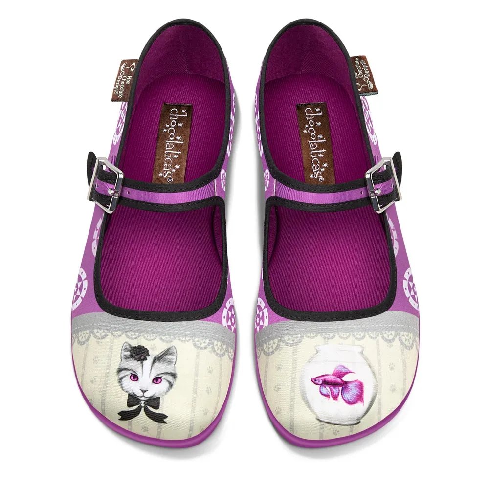 Hot Chocolate Shoes Mary Jane Flats - Elvira & Ophelia